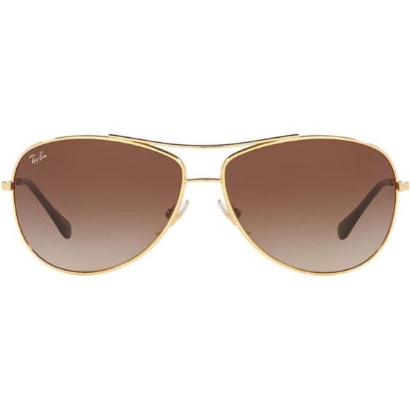 COPY Ray-Ban GOLD BROWM GRADIENT Metal Aviator Sunglasses UNISEX